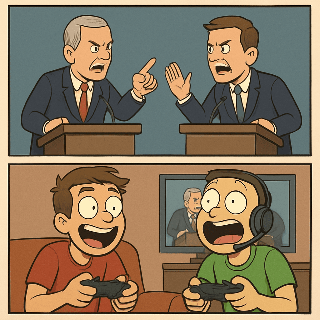 When politics get too real, just play GTA 6!